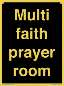 Multi faith prayer room